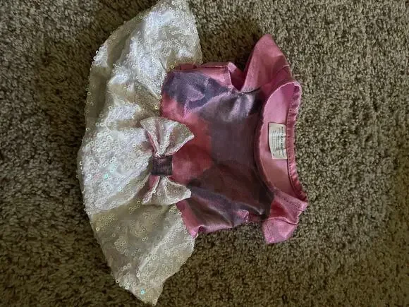 Build a bear sparkly dress