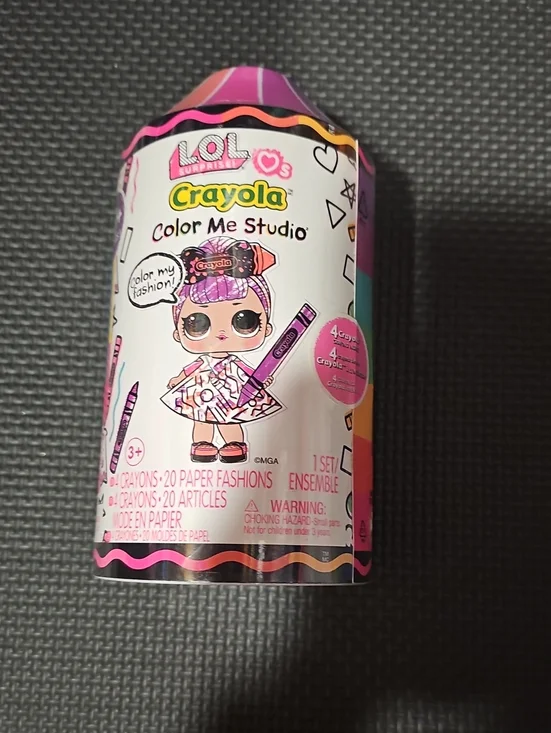 LOL Surprise x Crayola Color Me Studio - Pink Multi Color Fashion Set