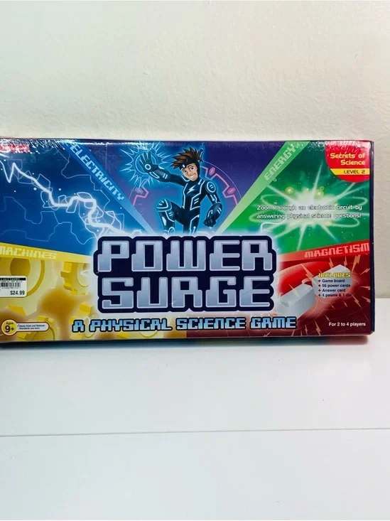 NWT Power Surge Physical Science Game by Lakeshore Ages 9+ 2-4 players