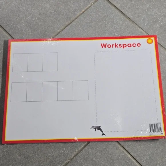 Phonics Workmat Double Sided‎ Dry Erase Alphabet Handwriting Mat  9781667701769