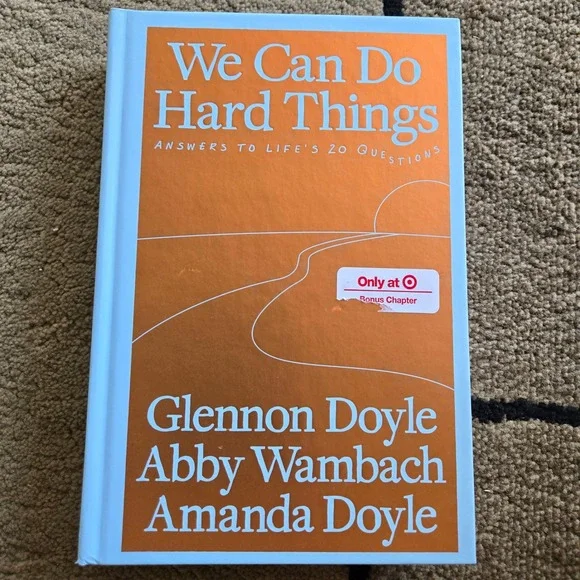 We Can Do Hard Things Glennon Doyle Abby Wambach Target Exclusive Hardcover Book