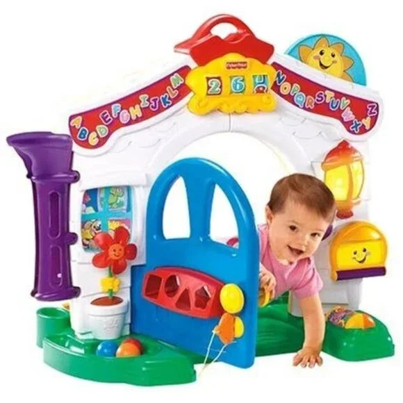Fisher Price Laugh & Learn Learning Home, Electronic ABC 123 Toy, Baby/Toodler