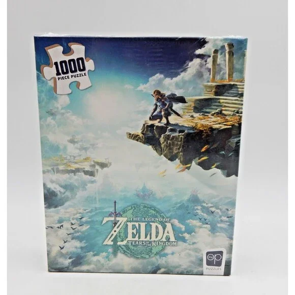 The Legend Of Zelda Tears Of The Kingdom Puzzle 1000 Pieces 2023 Nintendo Sealed