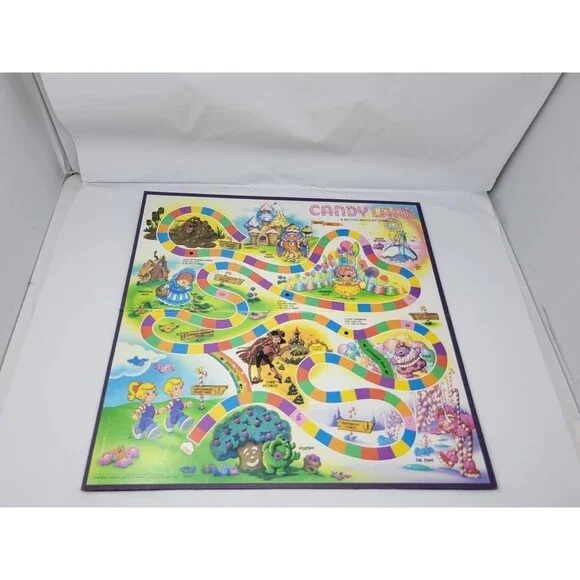 Vintage 1984 Candy Land Replacement Piece-Board Only Milton Bradley