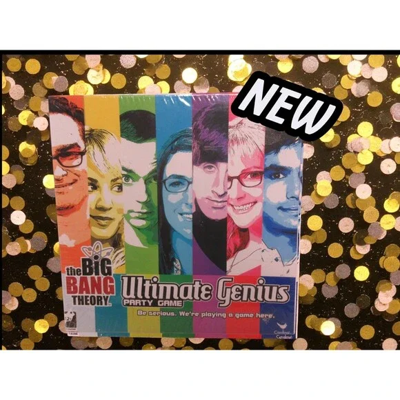 The Big Bang Theory Ultimate Genius Party Game Board Game by Cardinal NEW