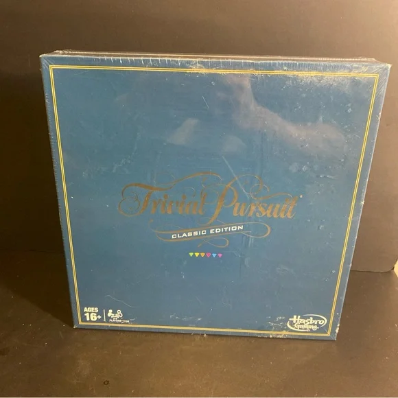 Trivial Pursuit‎ Classic Edition Board Game 2016 Hasbro Ages 16+ Factory Sealed