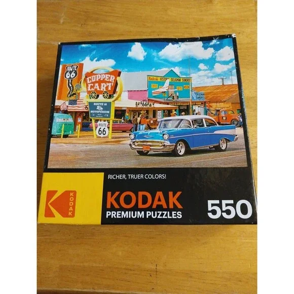 CraZart Kodak Premium Puzzle 550 Pieces Route 66