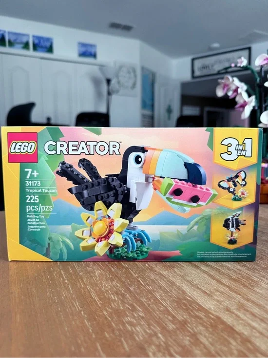 Lego Creator 3in1 Tropical Toucan 31173 - 225 pcs