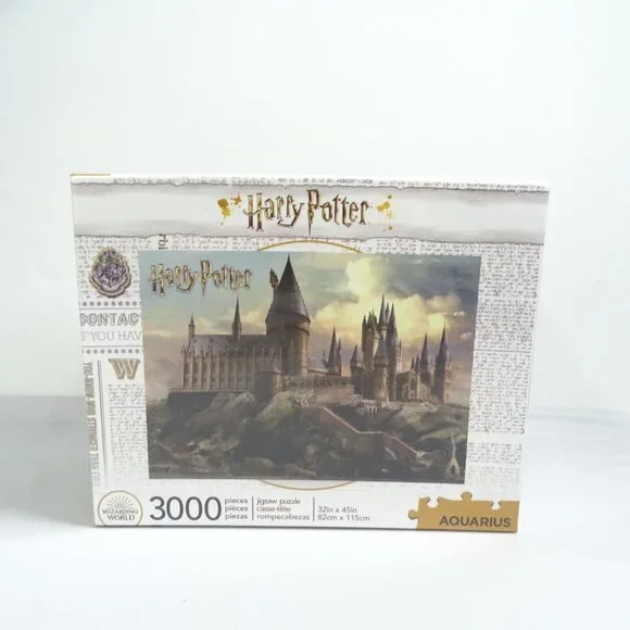 Harry Potter Hogwarts Puzzle By Aquarius 3000‎ Pieces New In Box SEALED