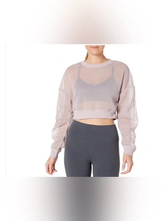 ALO YOGA LAVENDER CLOUD ROW LONG SLEEVE