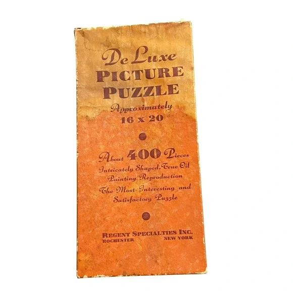 Vintage Regent De Luxe Picture Puzzle 
