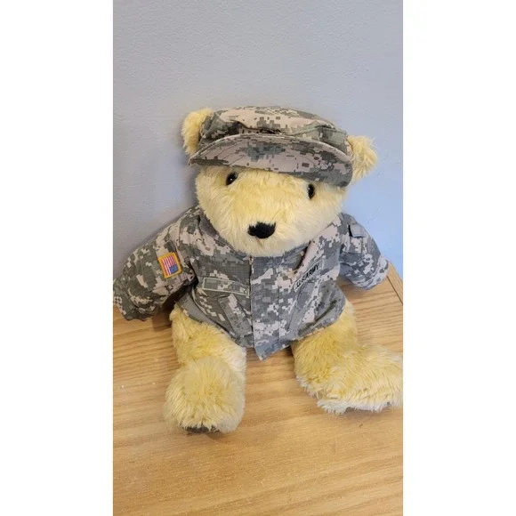 Bear Forces of America IRA Green US Army Military Teddy Bear 18