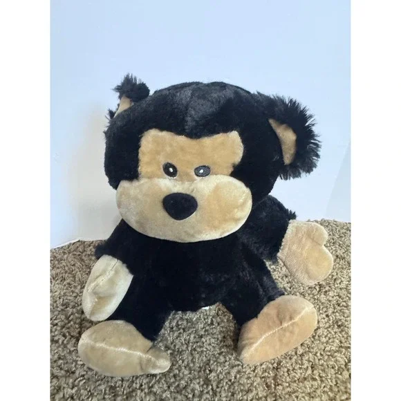 Progressive Plush Mayes Monkey Stuffed Animal Black Tan 2024 Kidcore 10