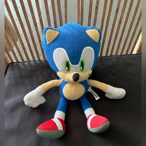 Sonic the Hedgehog Plush Toy - Blue‎ and Red