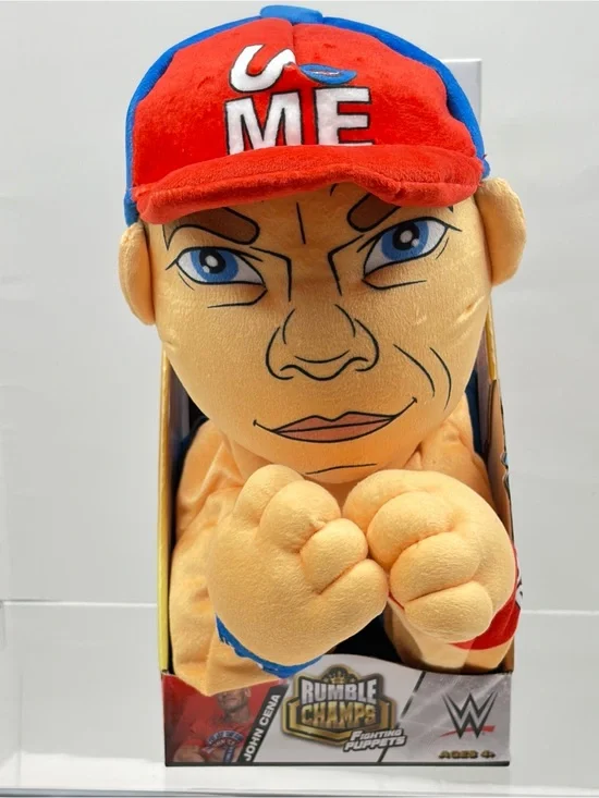 WWE John Cena Rumble Champs Fighting Puppets Plush 11