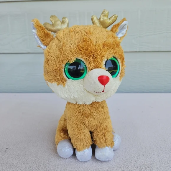 Ty Beanie Boos Alpine the Reindeer Plush 9