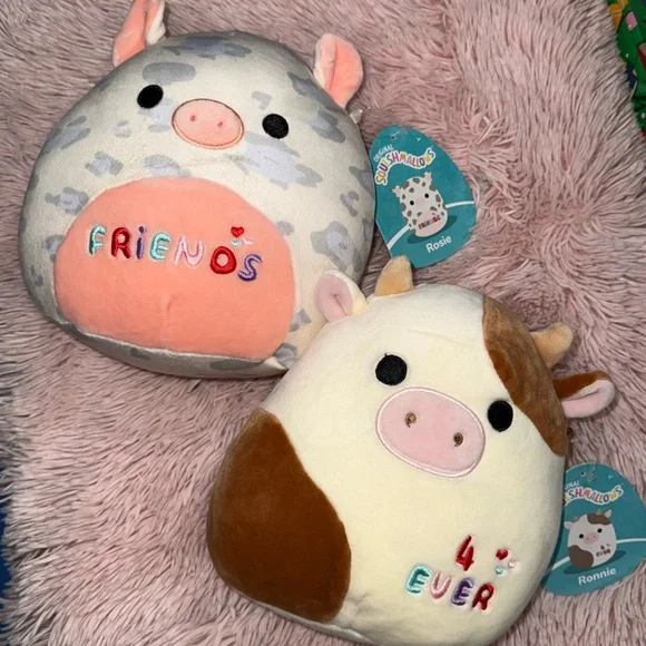 Squishmallow Friends Forever Rosie and Ronnie