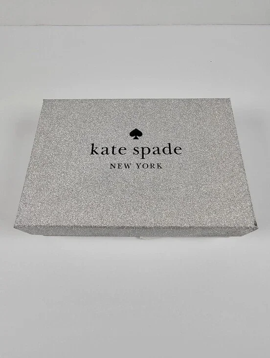 Kate Spade Empty Glitter Box for Wallet 6.25 x 4.25