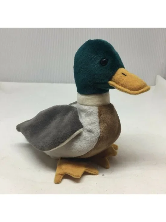 Ty Beanie Baby Jake Duck Mallard Drake Plush Stuffed Animal W Tag April 16 1997