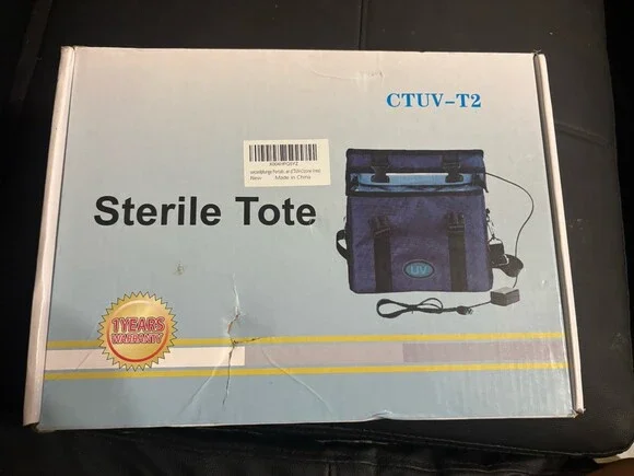 Sterilizer Portable Sterile Tote with USB Input CTUV-T2 New 4W UVC Light