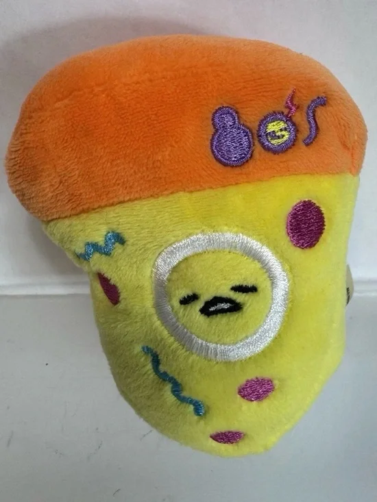 Gudetama Cutie Cuff Pizza Lazy Egg Series 2 Plush Wrist Wrap PLEASE READ