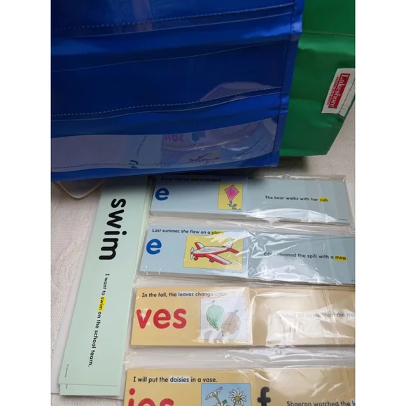 Lakeshore Learning vowel and sight words strips