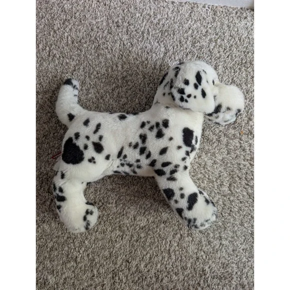Douglas Winston Dalmatian Plush Stuffed Animal White Black Excellent Spotted Dog