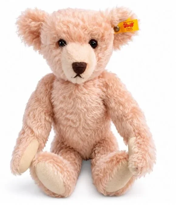 Steiff Classic 1907 Pink Mohair Teddy Bear Growler Jointed 000270 Germany