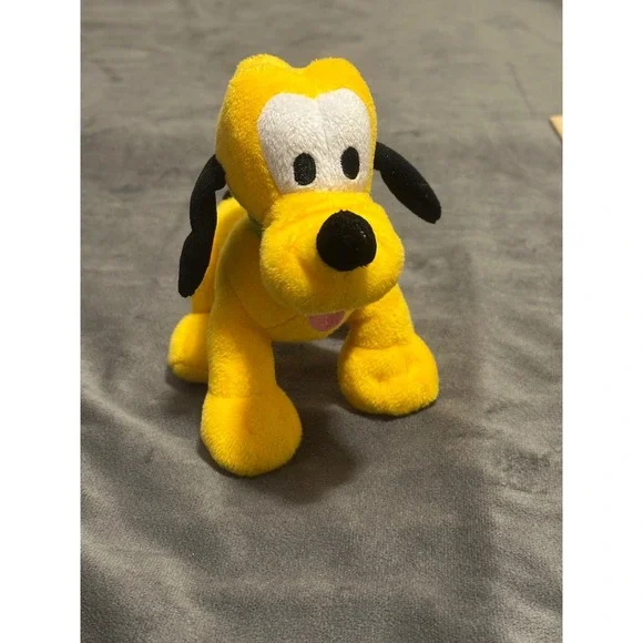 Disney Pluto Plush Dog Kcare Kiu Hung Industries Yellow 6 Inch Stuffed Animal