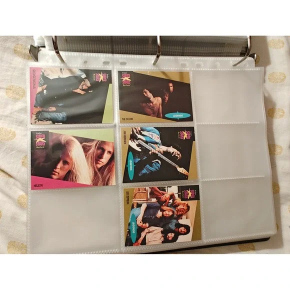 Trading Cards 1991 Pro Set Super Stars MusiCards Led Zeppelin Hendrix Doors Lot