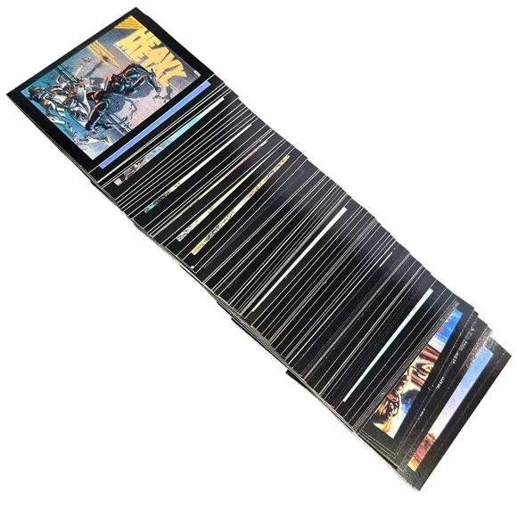 1991 Heavy Metal Trading Cards Complete Set 1-90 Comic Images Vintage Sci-Fi