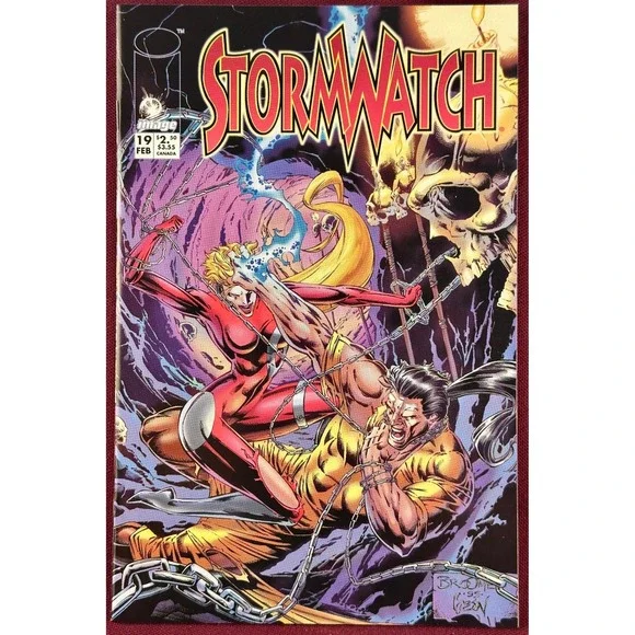 Stormwatch 19 Comic Book Image Comics 1990s Series‎
