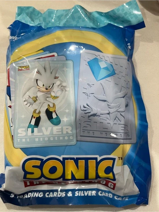 Wendy’s Silver Sonic Trading Card Pack - Blue