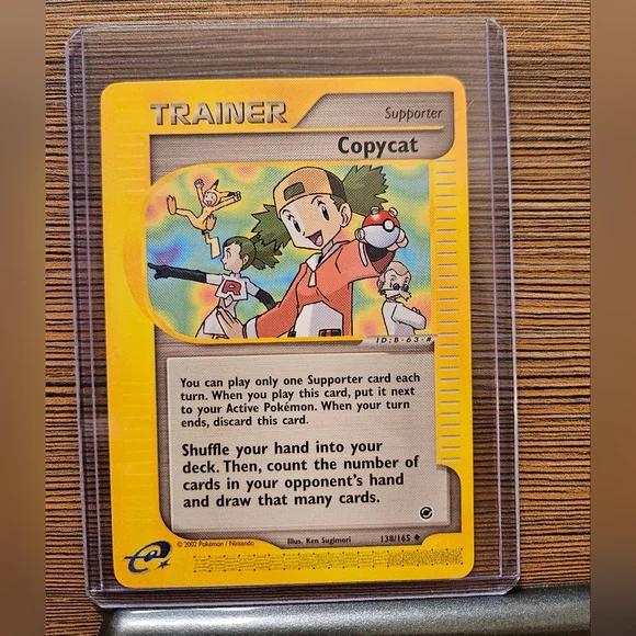 Pokemon Trainer Copycat 138/165 Card