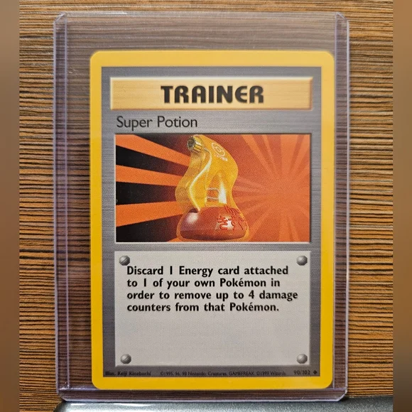 Super Potion 90/102 Trainer Pokemon Card