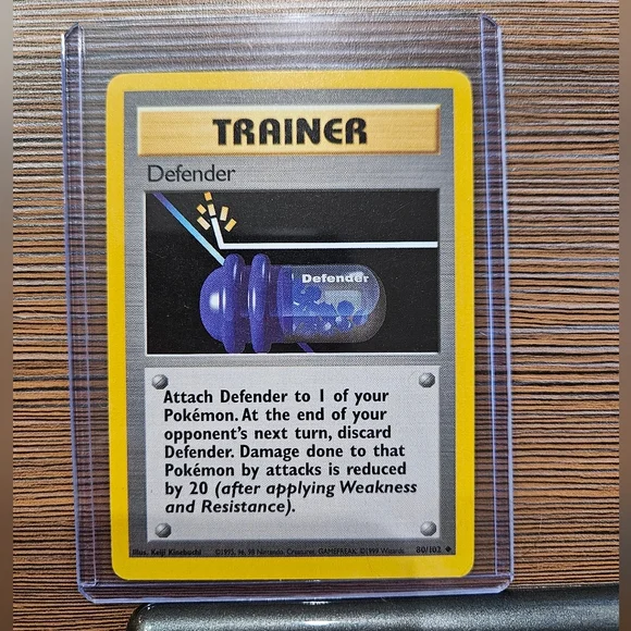 Pokemon Defender 80/102 Trainer Card