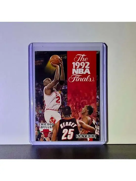 Michael Jordan 1992-93 Skybox The 1992 NBA Finals #314 Card Chicago Bulls
