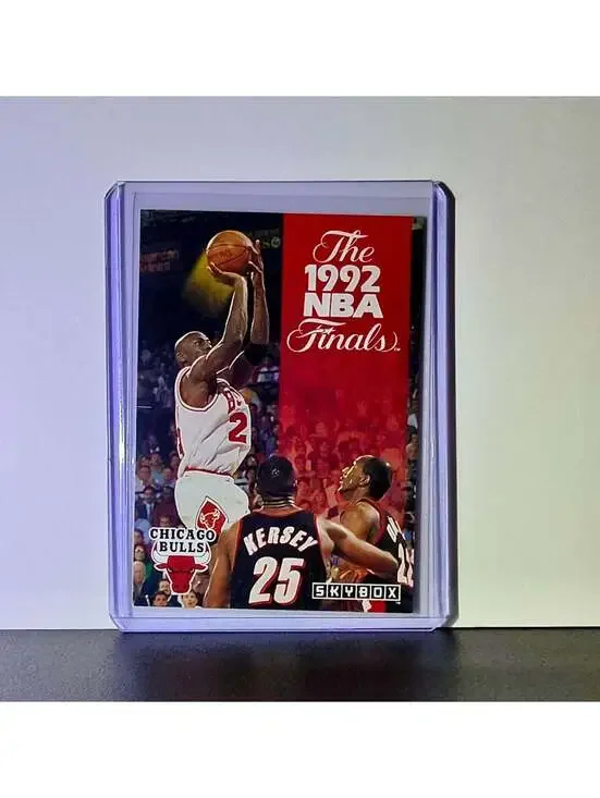 Michael Jordan 1992-93 Skybox The 1992 NBA Finals #314 Card Chicago Bulls