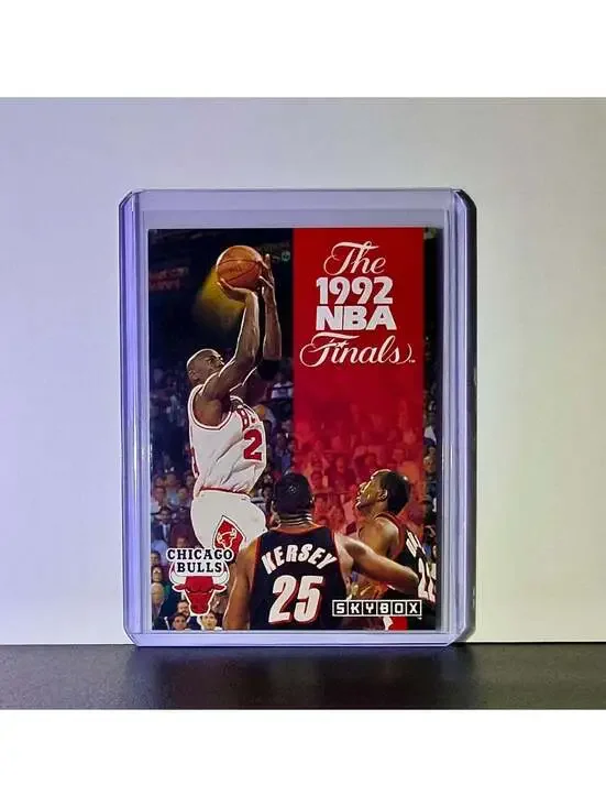 Michael Jordan 1992-93 Skybox The 1992 NBA Finals #314 Card Chicago Bulls