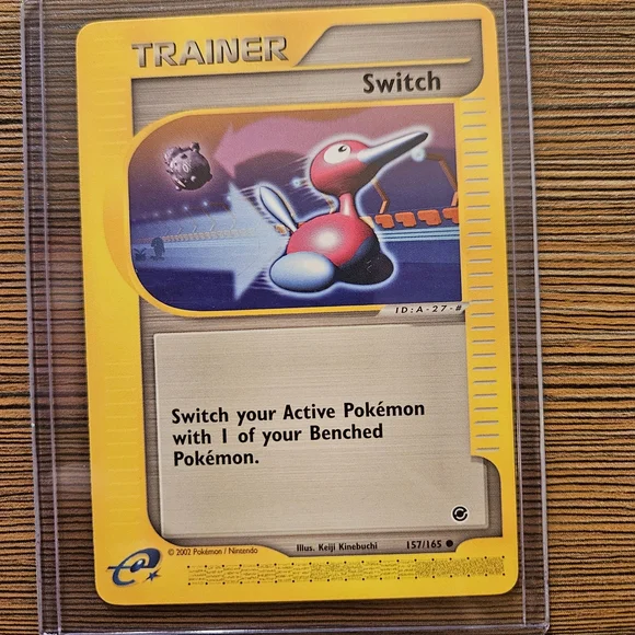 Pokemon Trainer Switch 157/165 Card
