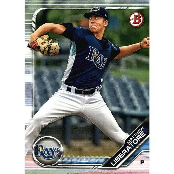 2019 Bowman Prospects Matthew Liberatore #BP-112 Tampa Bay Rays