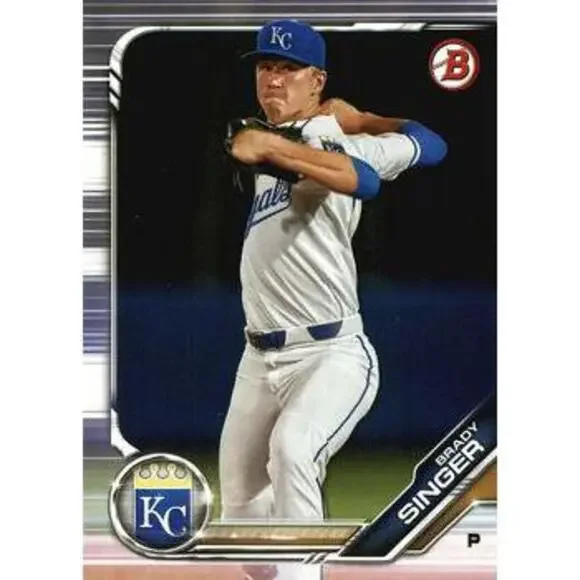 2019 Bowman Prospects Brady Singer #BP-110 Kansas City Royals
