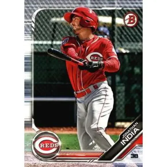 2019 Bowman Prospects Jonathan India #BP-102 Cincinnati Reds