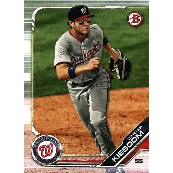 2019 Bowman Prospects Carter Kieboom #BP-98 Washington Nationals