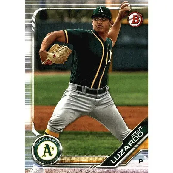 2019 Bowman Prospects Jesus Luzardo #BP-96 Oakland Athletics
