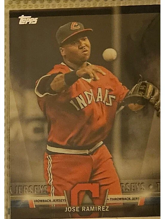 Jose Ramirez - 2018 Topps Salute (jerseys) insert # S-23 - Cleveland Indians