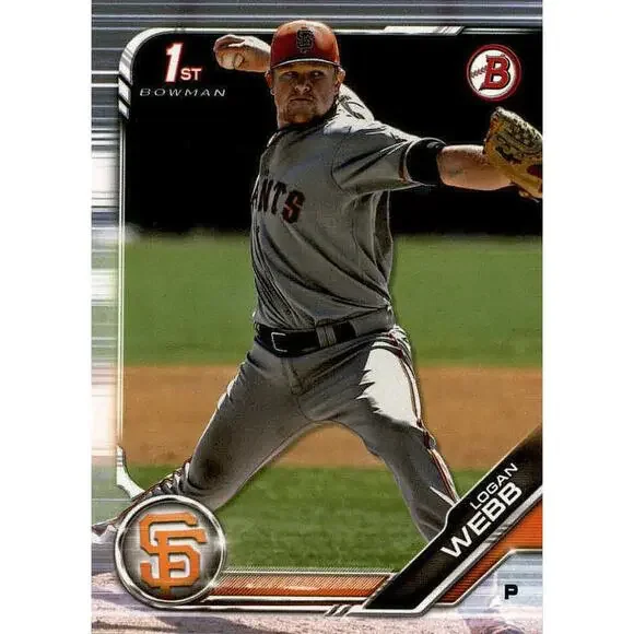 2019 Bowman Prospects Logan Webb #BP-79 San Francisco Giants