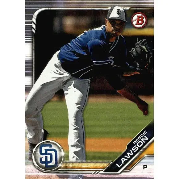 2019 Bowman Prospects Reggie Lawson #BP-68 San Diego Padres