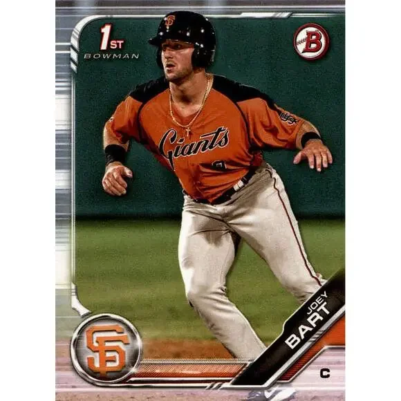 2019 Bowman Prospects Joey Bart #BP-50 San Francisco Giants