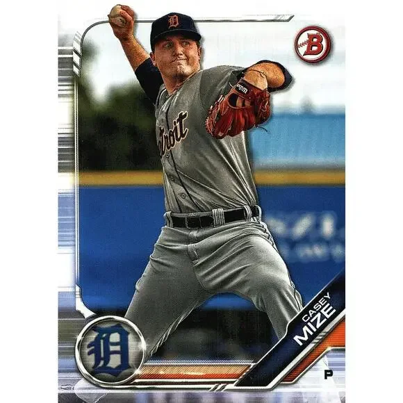 2019 Bowman Prospects Casey Mize #BP-49 Detroit Tigers